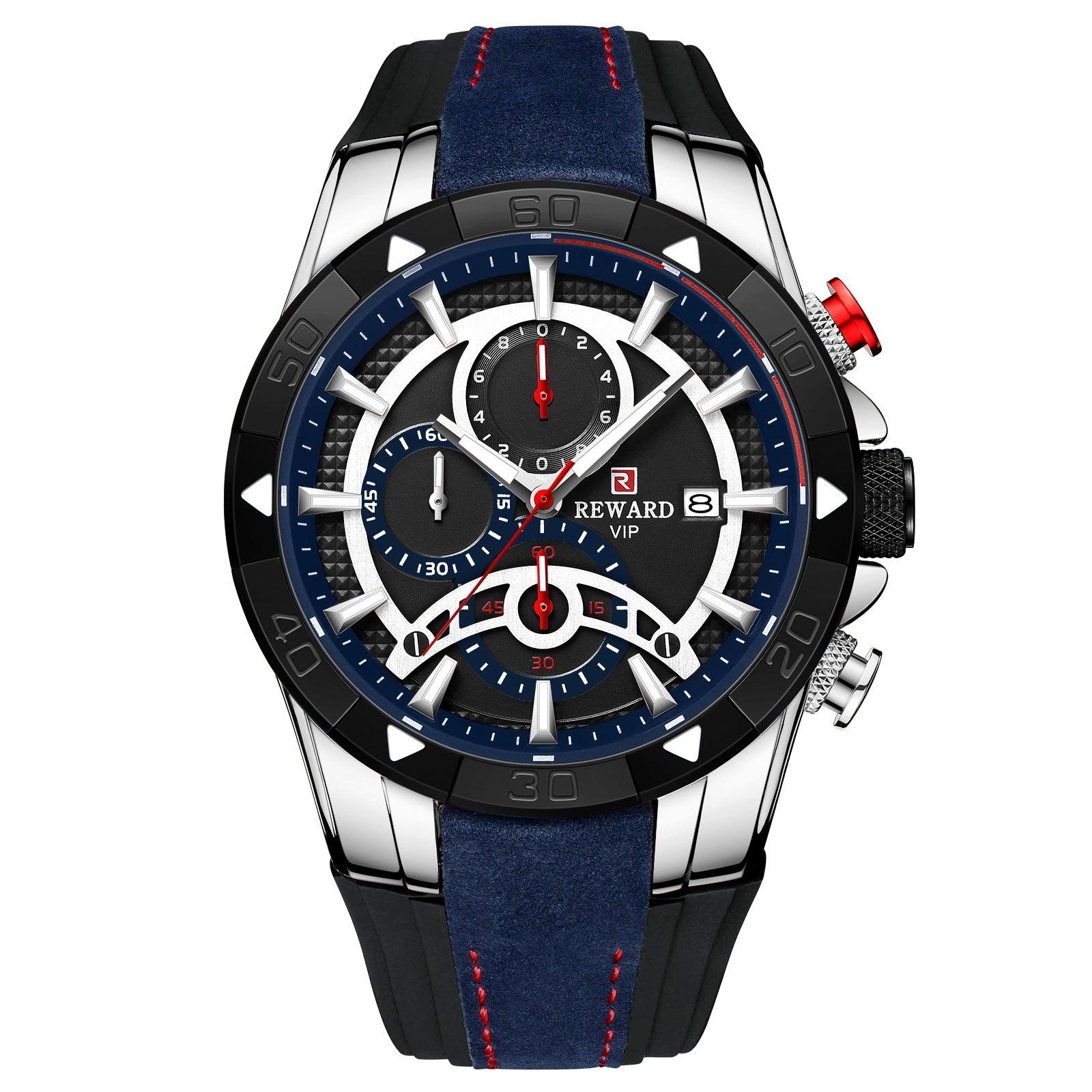 Reward Quartz Watch Six-pin Analog Classic watch for men RD83013M-ML+