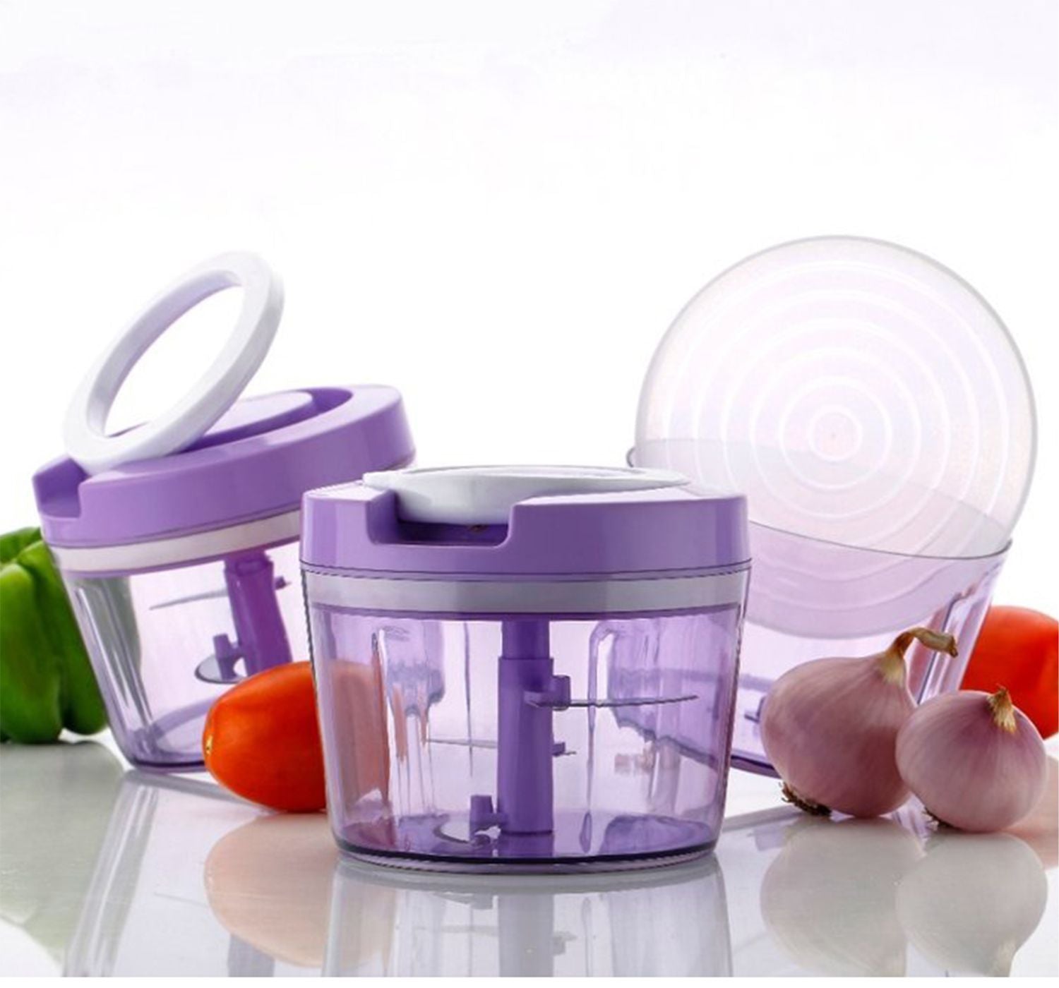 Multipurpose Vegetable Fruit Chopper Grinder Mixer Slicer