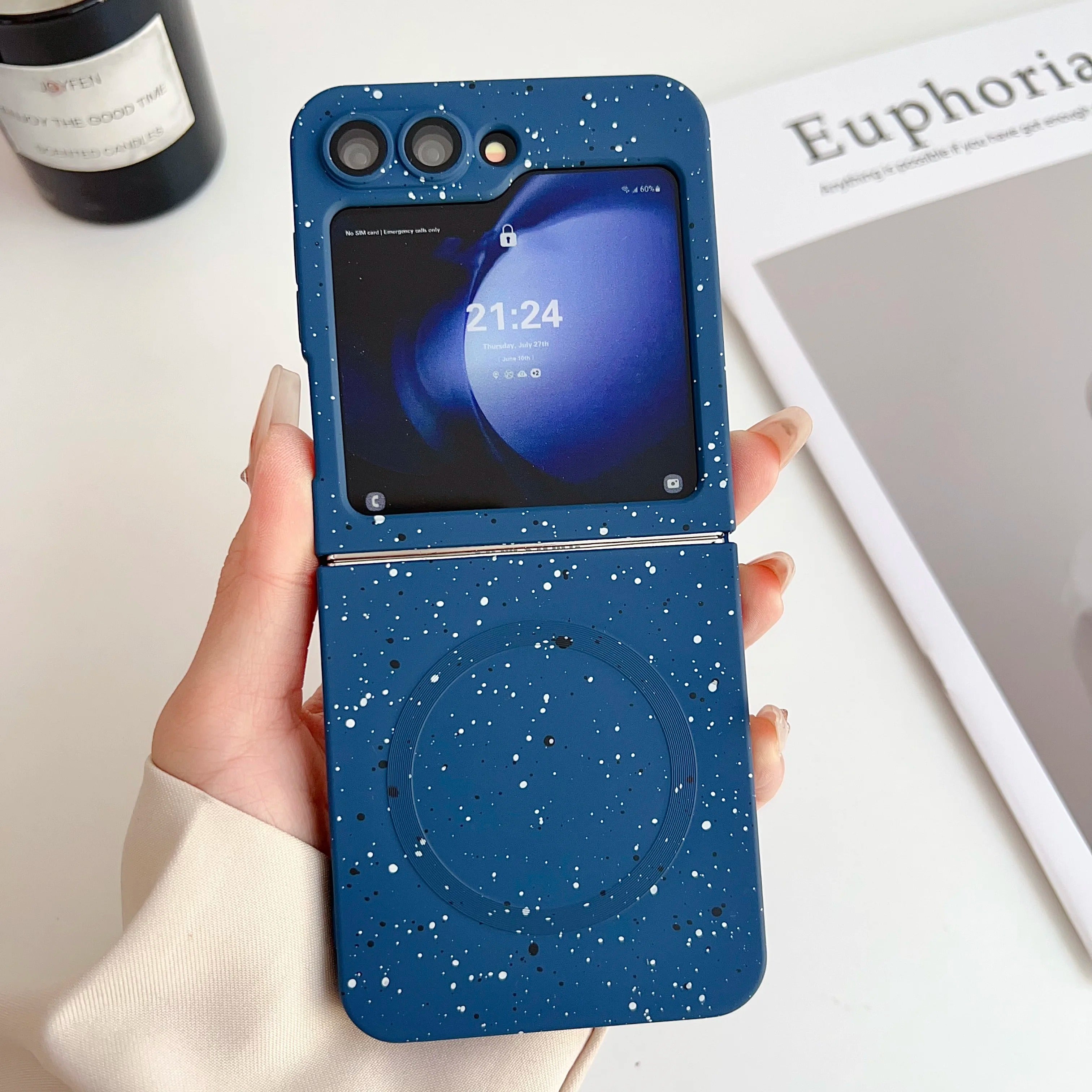 Magnetic Fashion Ink Matte Case