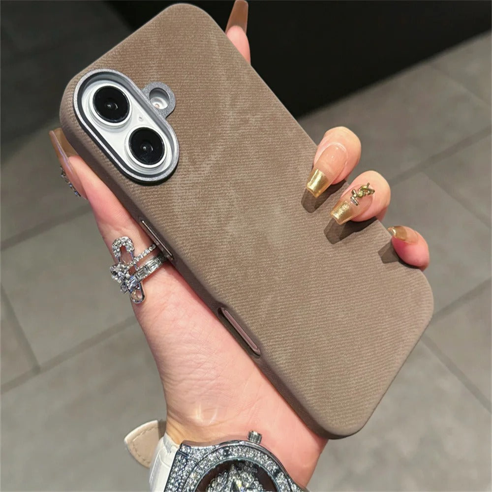 Velvet Edge Leather Case