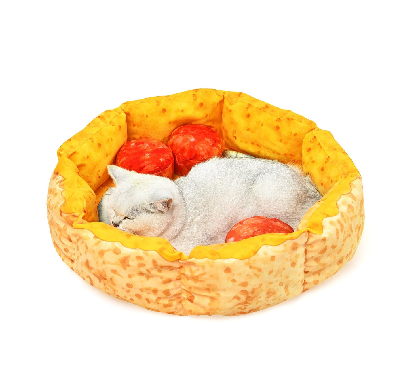 Cute Pizza Cat Bed