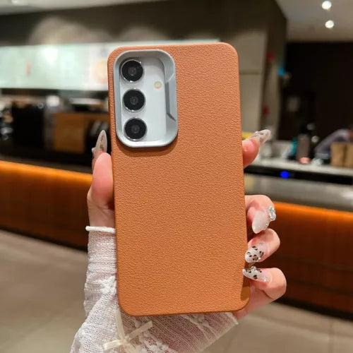 LuxeBlock Leather Armor Case