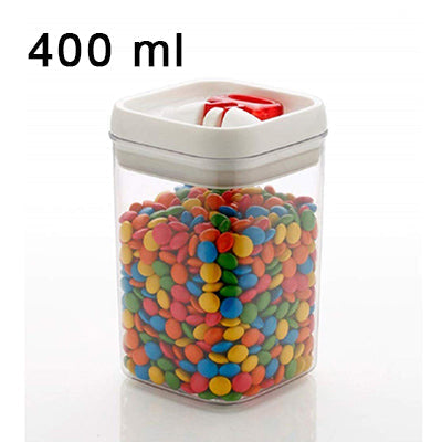 Airtight Kitchen Container with Flip Lock for Multipurpose Use (400 ml)