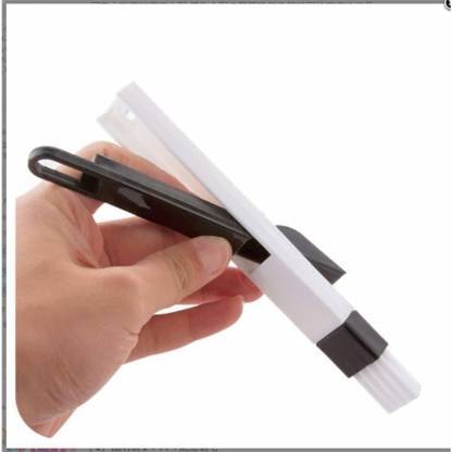 2 in 1 Multi-Function Plastic Window Slot Keyboard Wardrobe Dust Removal Cleaning Brush