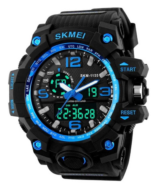 1155 Analog Digital Wrist watch For Men, Boys