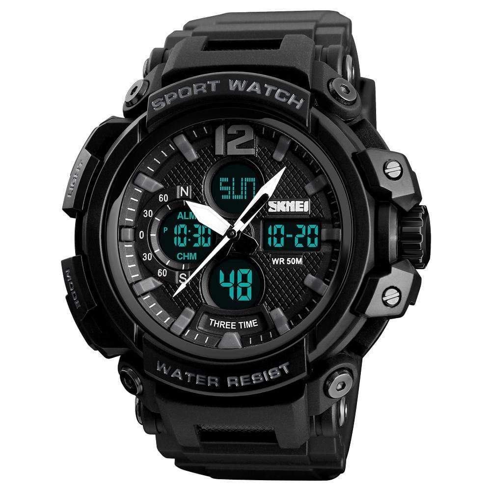 Skmei 1343 Original Analog Digital Waterproof sport watch for men