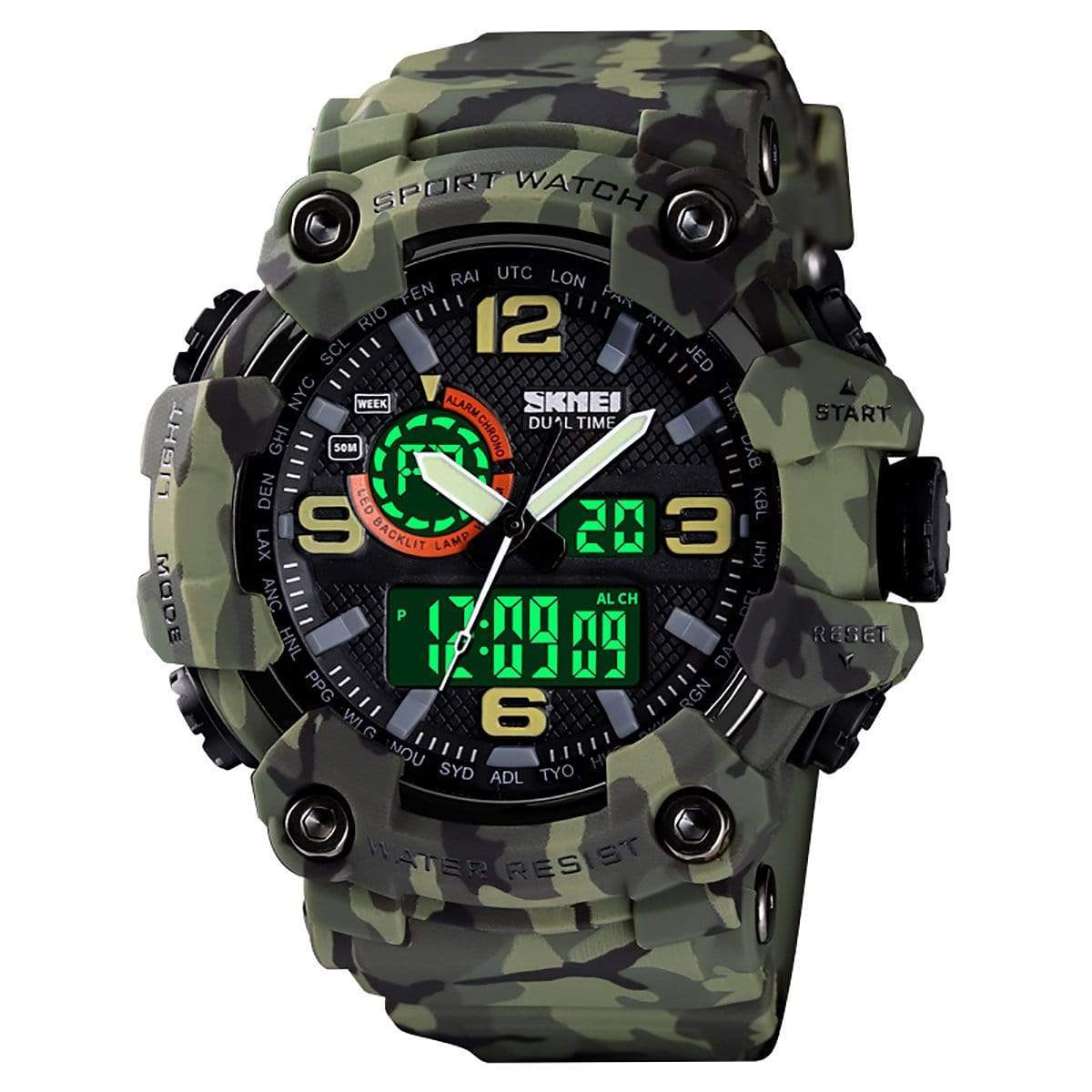 Skmei 1520 Original Analog Digital Multifunction watch for Men